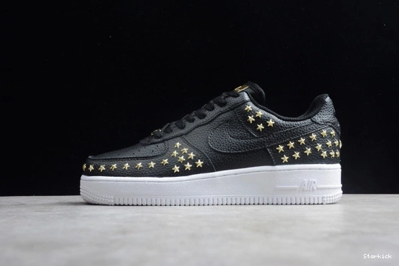 STARS LOW FORCE AR0639-001 1 AIR NIKE BLACK 1002